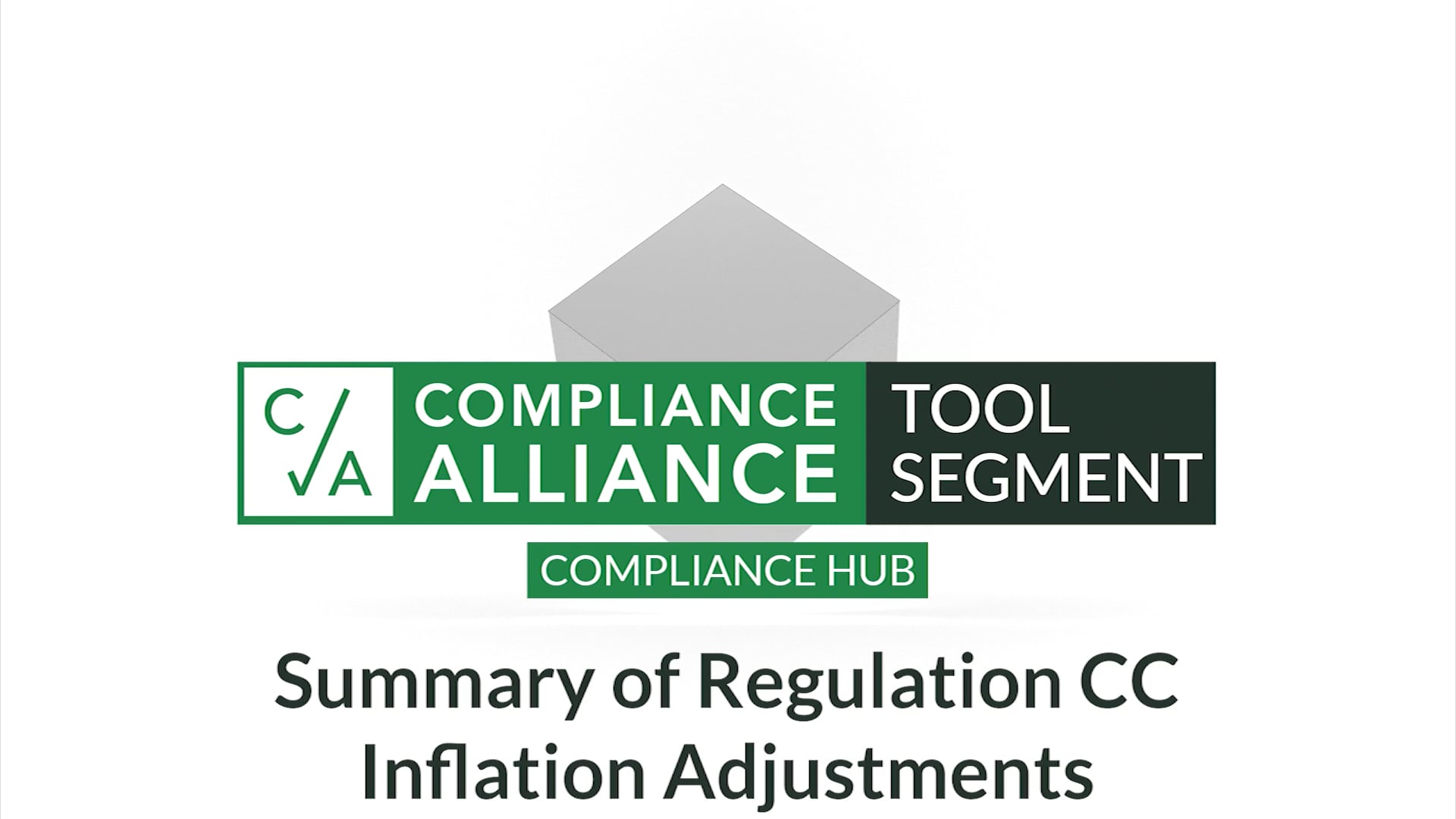 Summary of Regulation CC Inflation Adjustments | Compliance Alliance